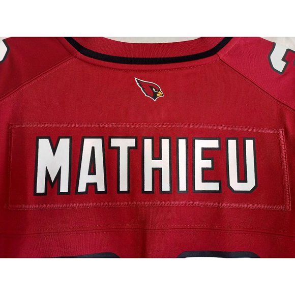 Nike NFL Onfield Cardinals #32 Mathieu Football Jersey Size 4XL Embroidered - Picture 5 of 8